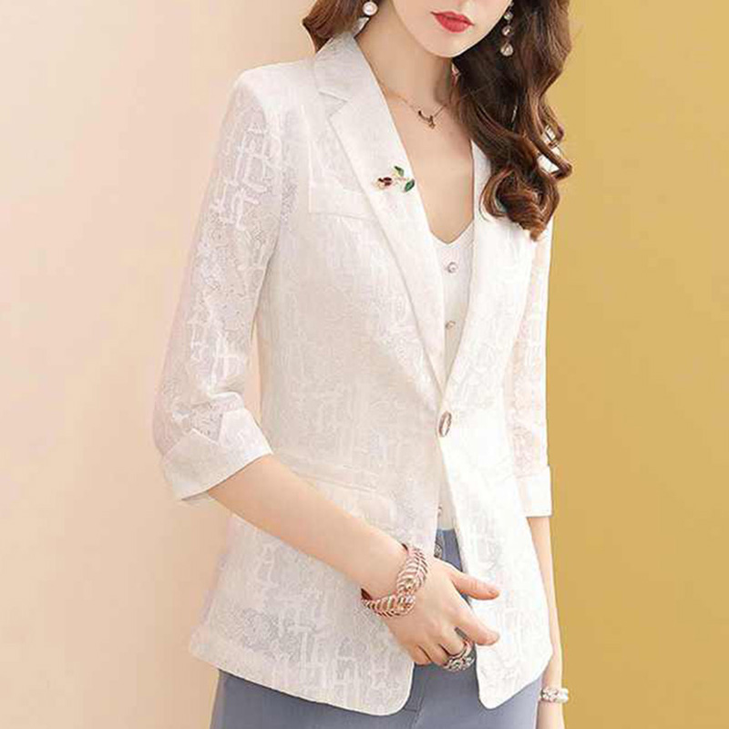 Blazer Elegante de Color Sólid - Blazer Women Oversized reseña y precio