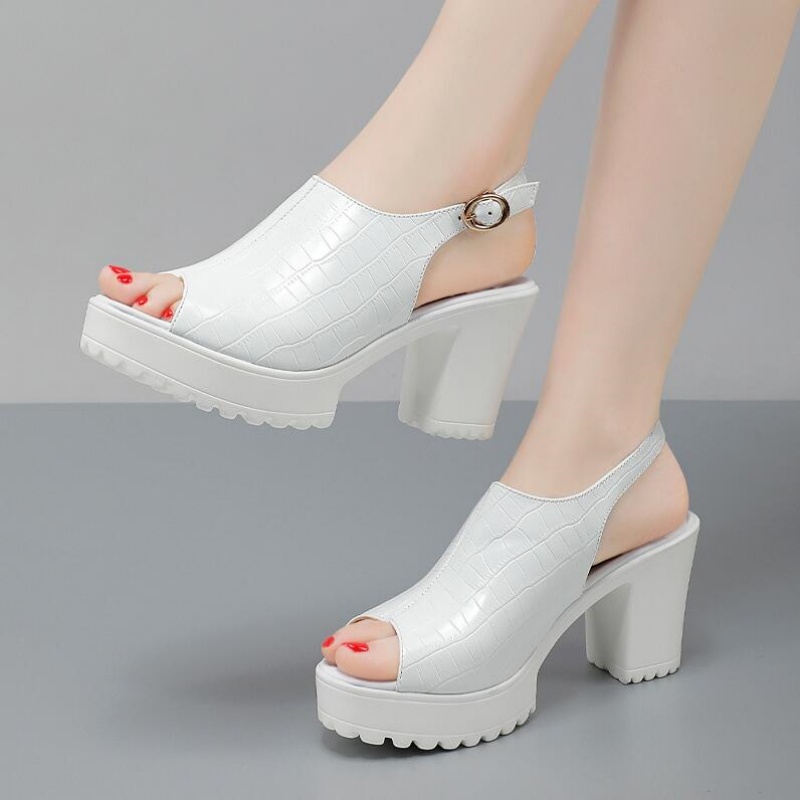 Sandalias Elegantes de Tacón A - Women Fashion Model reseña y precio