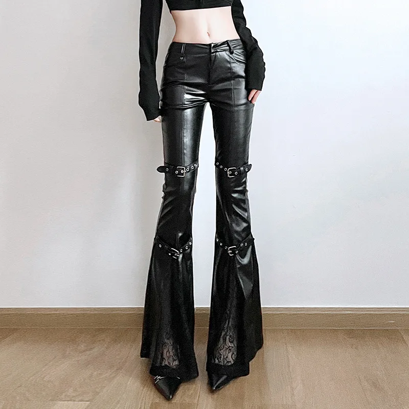 Pantalones acampanados de cuer - Women'S Y2K Fashion Aesthetic reseña y precio