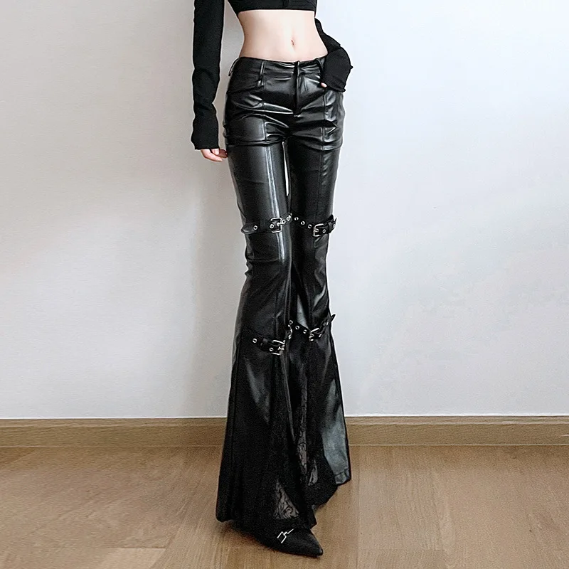 Pantalones acampanados de cuer - Women'S Y2K Fashion Aesthetic reseña y precio