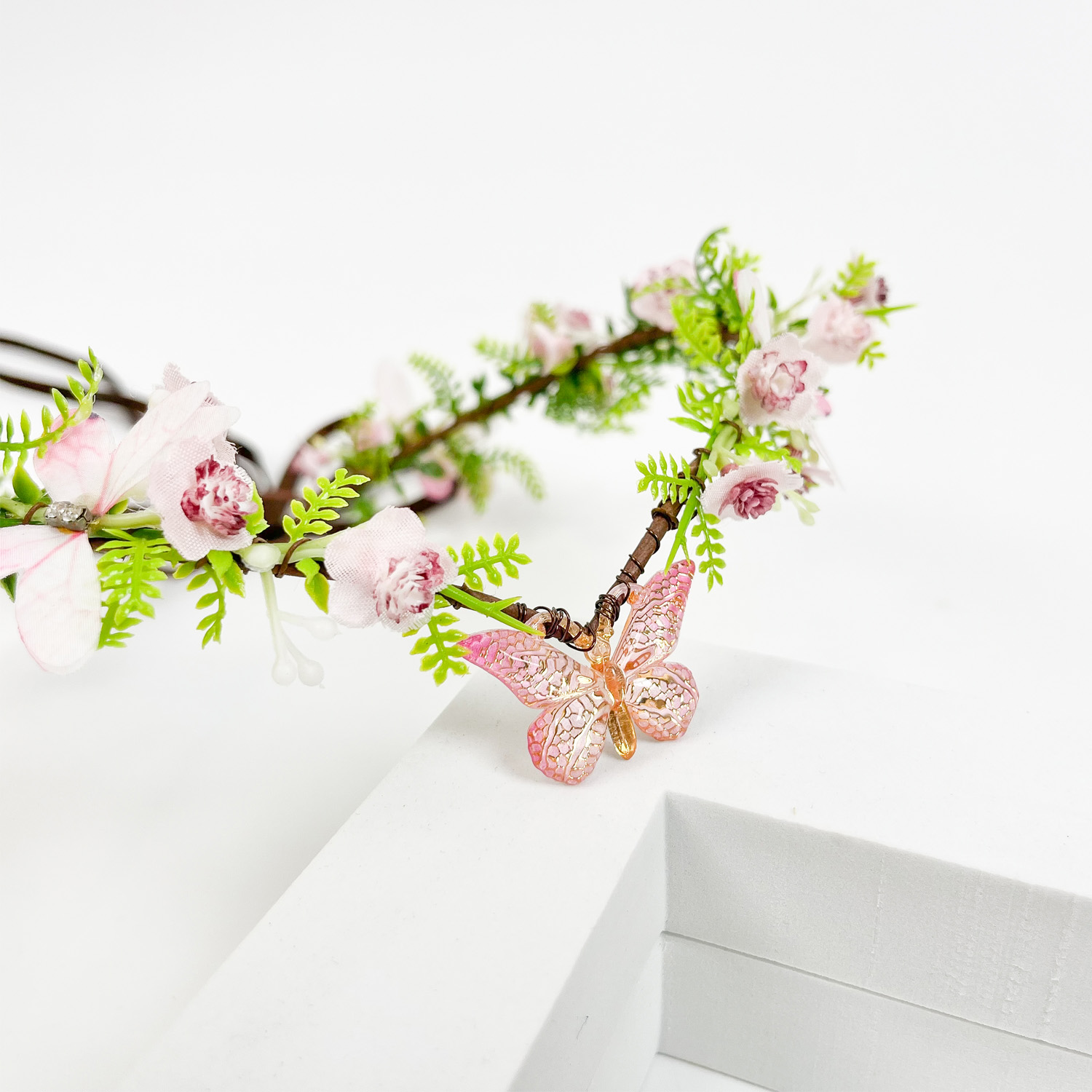 Corona de hadas de flores, cor - Women Fashion Photoshoot reseña y precio