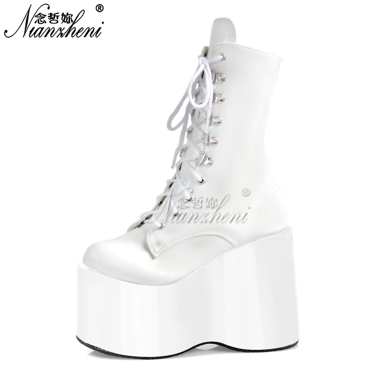 Botas de tacón alto de 12 cm c - Women Fashion Model reseña y precio