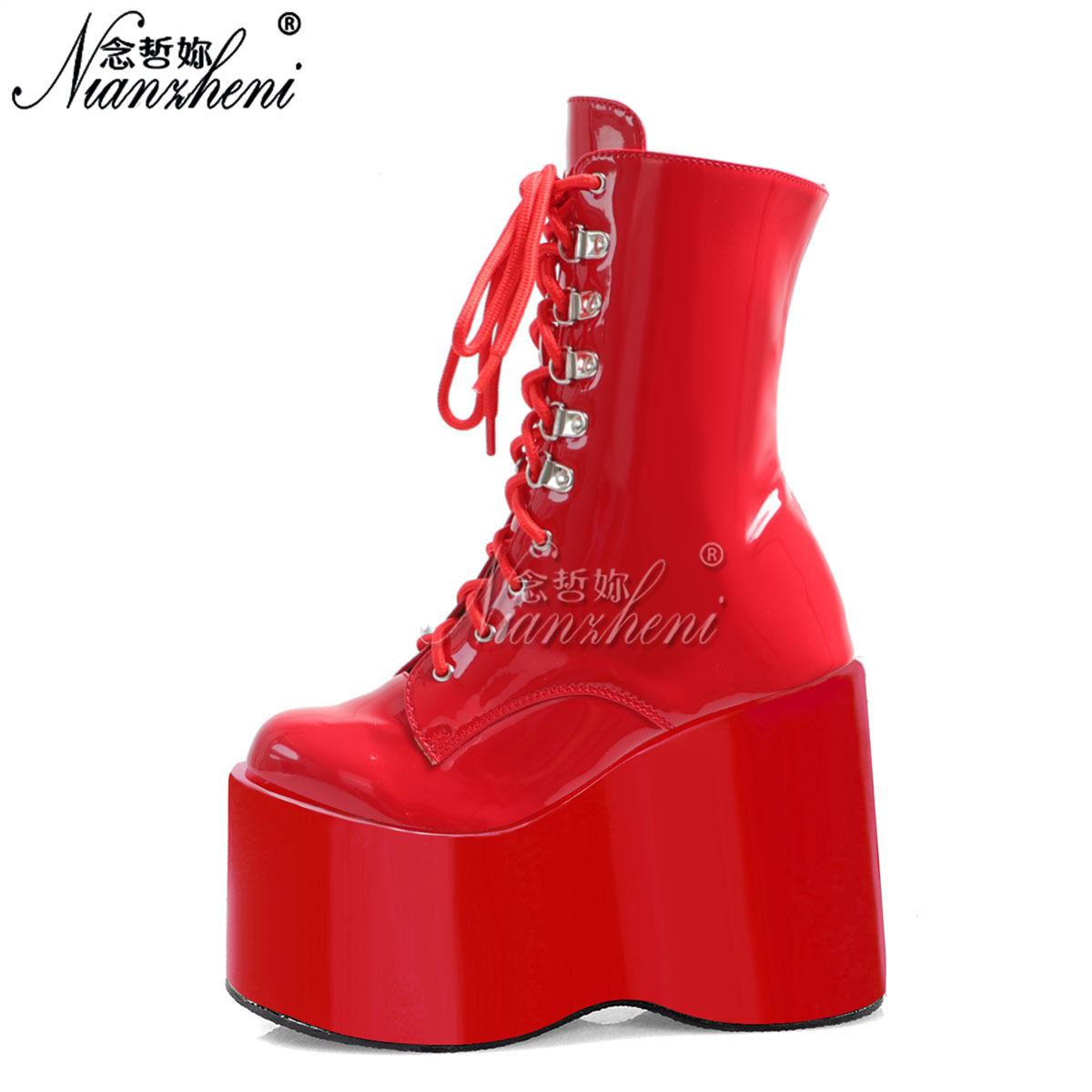 Botas de tacón alto de 12 cm c - Women Fashion Model reseña y precio