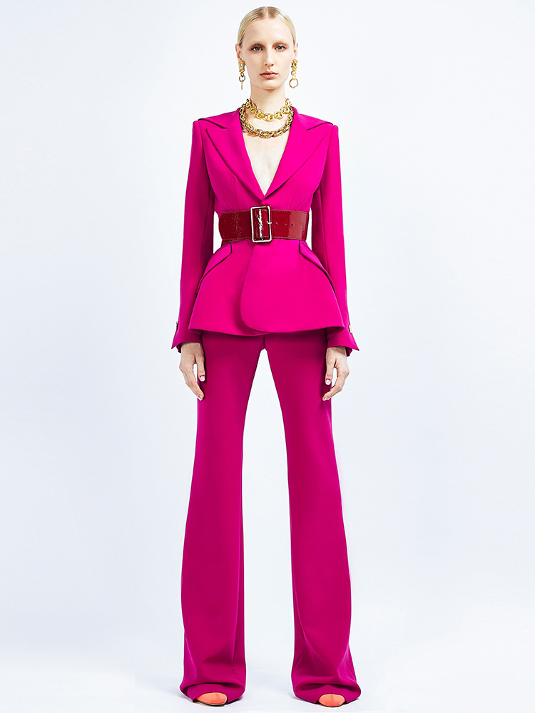 Conjunto de Traje de Diseñador - Blazer Women Oversized reseña y precio